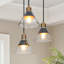 Lustre encastré 3 lumières Modern