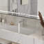 Robinet de lavabo de salle de bain à poignée simple-115501292