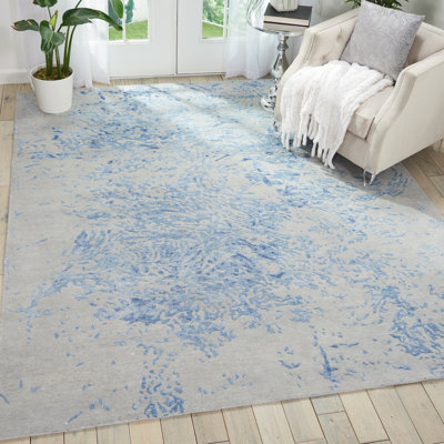 Abstract Flatweave 236cm X 297cm Area Rug