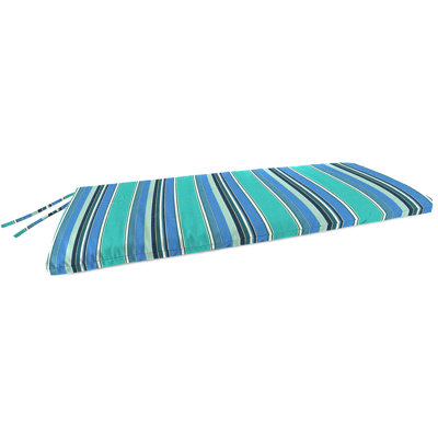 Sunbrella 48" x 18" Outdoor Bench Cushion with Ties