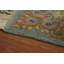 Tapis vert à teinture végétale 11 x 21