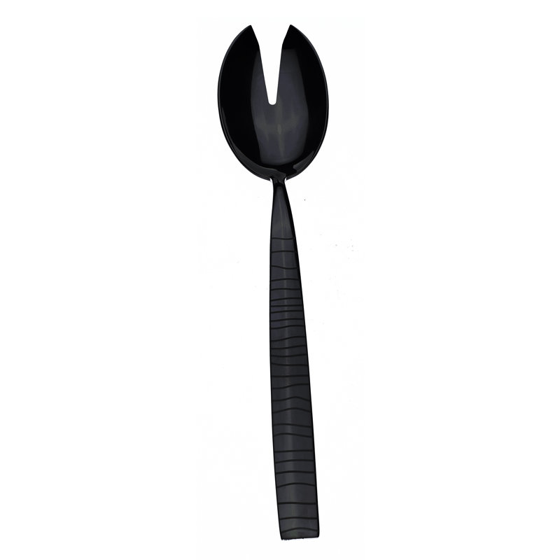 Couverts à salade Tigre, Oro-nero