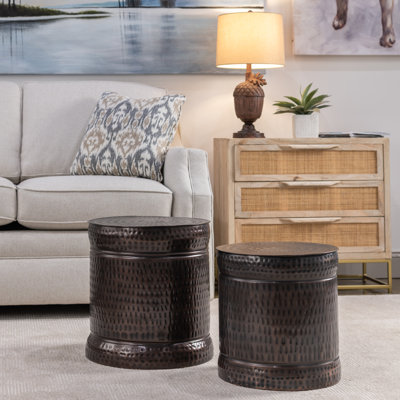 Stockton Iron Stools by World Menagerie