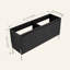 Meuble-lavabo autoportant 60 po avec portes à fermeture douce (ensemble KD) 60 po - évier inclus