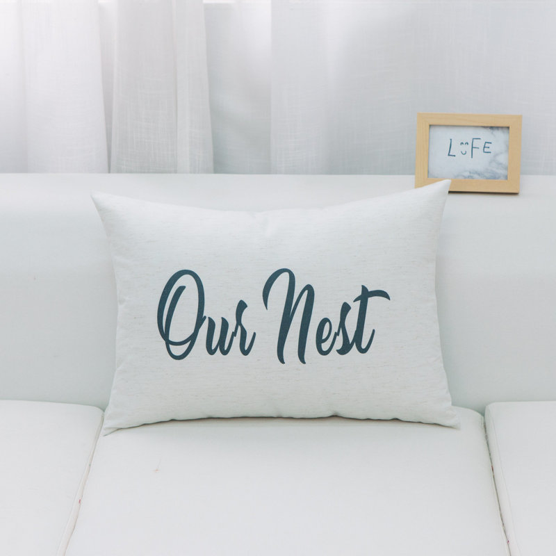 Our Nest With Polyester Insert Pillow