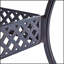 Table de salle à manger PHOENIX extensible en aluminium pour l'extérieur, élégante et fonctionnelle avec un design en treillis