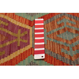 Tapis unique en laine nouvel âge 3 pi 5 po x 5 pi 1 po