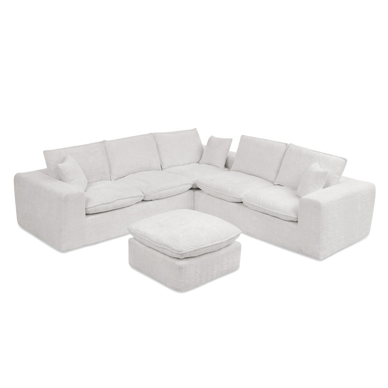 Comfy Cloud Couch with Pillow