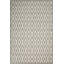 Tapis gris et brun à motif géométrique Horley-1946870178