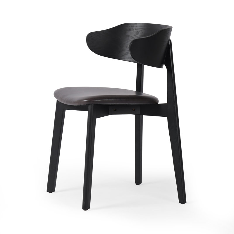 Franco Upholstered Dining Chair, Black