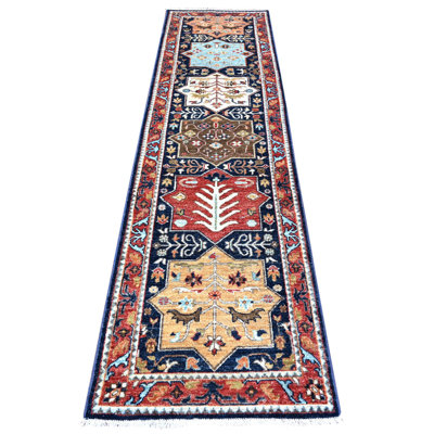 Toree One-of-a-Kind 2'7" X 9'8" New Age Runner Wool Area Rug