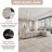 Modern Beige L Shape Sofa For 4 People,Sectional Sofa Couch With Storage Ottoman For Living Room-124594633