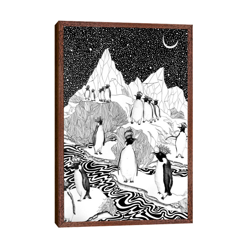 Too Many Kings by Ella Mazur - Gallery-Wrapped Canvas Giclée on Canvas, Classic Wood Floater Framed, 66.04 cm H x 45.72 cm W