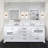 Double Bath Vanity with White Quartz Top-110821949