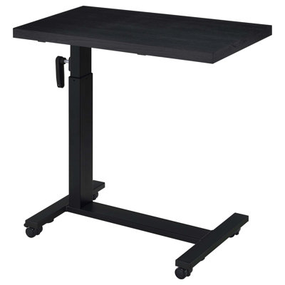Geary Height Adjustable Mobile Bedroom C-Table with Smooth Hand-Crank, Ideal for Versatile Use and Modern Aesthetics