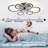 Modern Living Room Light Strip Fan