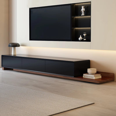 Modern minimalist telescopic cabinet TV stand