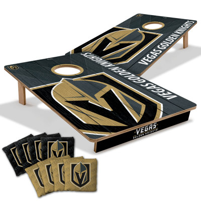 YouTheFan NHL Professional Wood 2'x3' Cornhole Board w/ Logo Bags