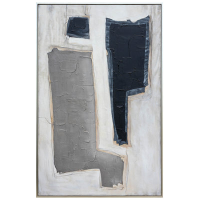 Kasen Framed Wall Art - Beige