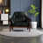 Black Faux Leather