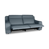 Menan Italian 84" Top Grain Leather Power Reclining Sofa