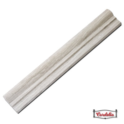 OGEE WOODEN WHITE HONED