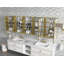 Armoire à pharmacie 144 tablettes avec miroir 144 W 144 H