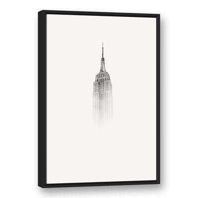 " Empire State Building In Fog "