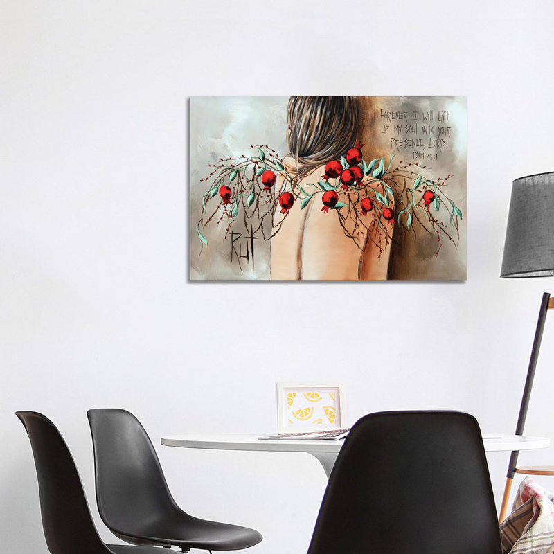 «Forever I Will Lift» par Rut Art Creations - impression sur toile tendue, Toile tendue, Pas de tapis