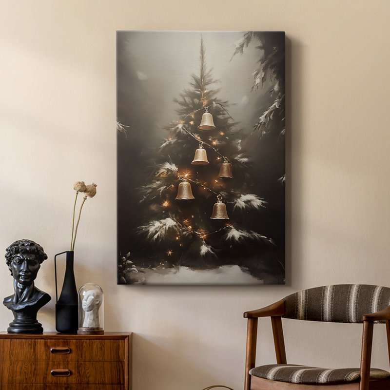 Art des Fêtes de Noël - série 2-CLV - galerie Cavas sur mesure, H 12 po x l 8 po