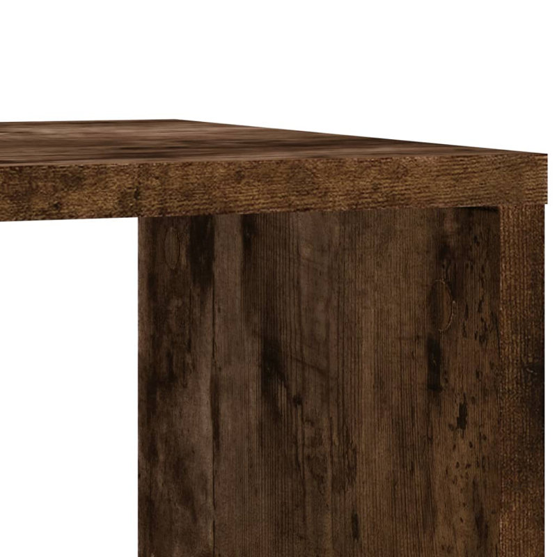 3-6 End Table, Smoked oak