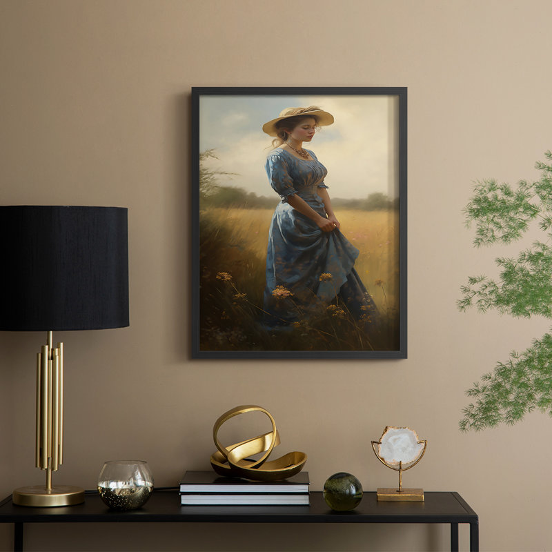 WOMEN Series CML XXXVII - reproduction encadrée de qualité supérieure - prête à être accrochée - aucun clou requis