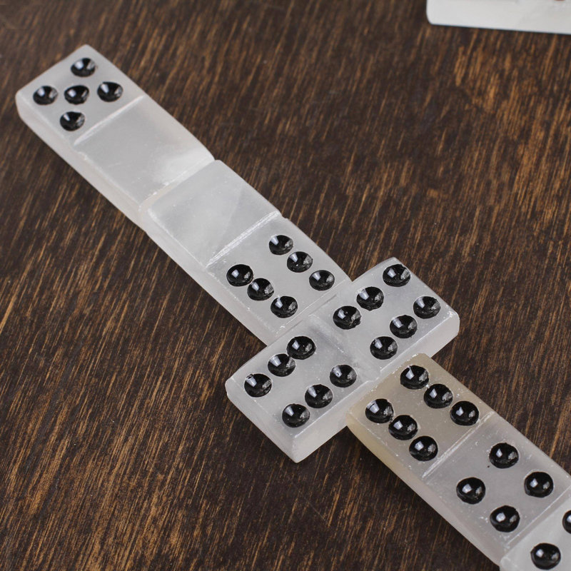 Jeu de détente Johson Onyx Dominoes