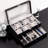 12-Slot Men's Watch Box with Drawer-1366533809