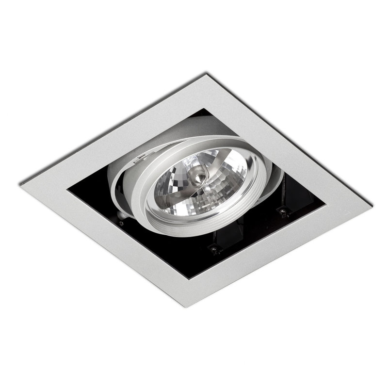 Gingko recessed spotlight, in Grey