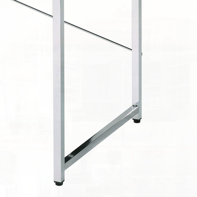 Bureau d'écriture avec pieds spacieux, Blanc