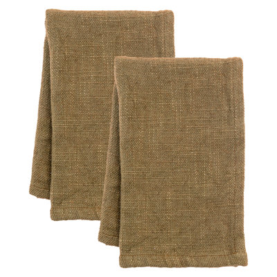 Ensemble de serviettes de table unies