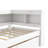 L-shaped Bookcases Bed with Two Drawers-233342533-233342534
