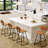 Upholstered Counter Stool With Metal Frame-413272440-413272446