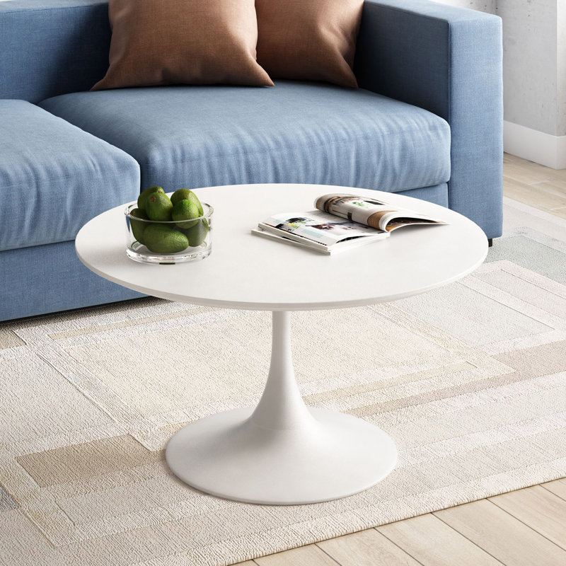 Table basse 31,5 po Kurv - blanc