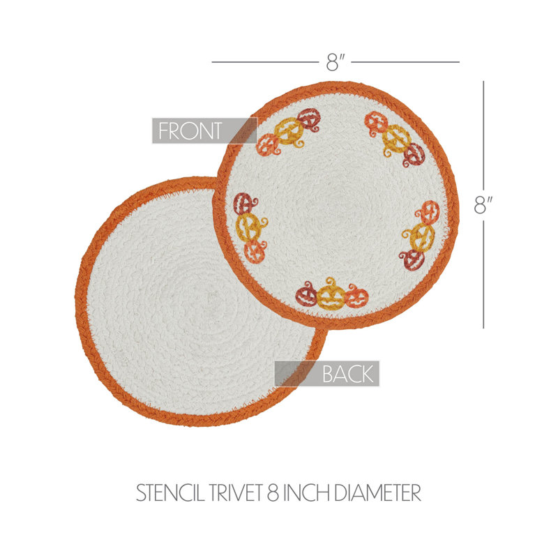 Dessous-de-plat rond 1 pièce Country Country