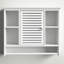 Armoire de salle de bain murale en bois massif l 25,6 po x H 21,5 po x P 7 po Wentworth-806072077