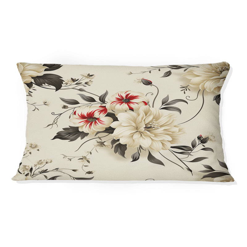 Motif victorien minimaliste minimaliste IV - imprimé floral