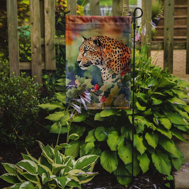 Double Sided 15.5'' H x 11.25'' W Polyester Animal Garden Flag