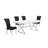 Benzino Trestle Dining Set-1025142341-1025142343-1025224444