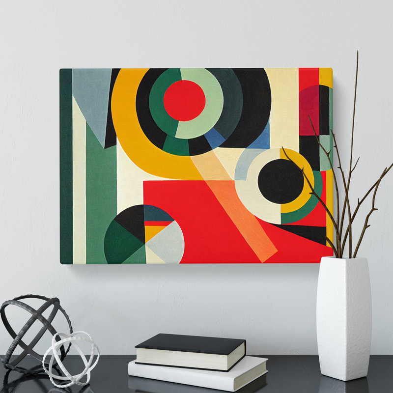 Entertaining Abstract by Entertaining Abstract Art - Wrapped Canvas, 35cm H x 50cm W x 3cm D