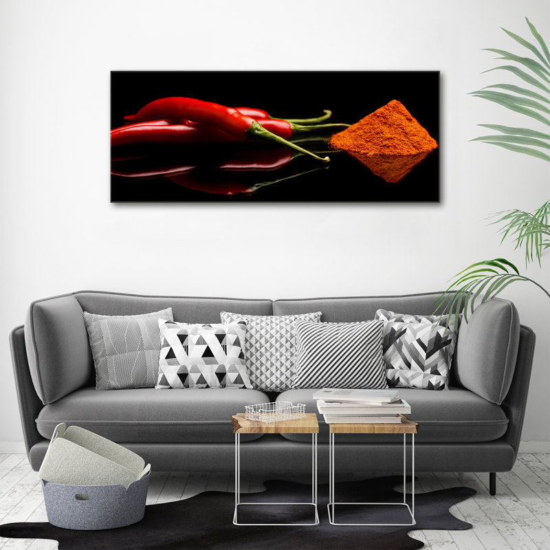 Chilli And Cayenne - No Frame Print on Canvas