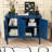 Rustic Wood Console Tables with Versatile Storage Cabinet-1026879686