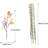 Shitailu Artificial Easter Spray Vine With Pastel Easter Eggs And Berries- Decorative Spring Floral Stems-Easter Egg Twig Branches For Floral Arrangement-Centerpiece Wreath Decoration (26 Pcs)