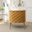 Fauteuil demi-tonneau en velours de 29,9 po Cristen-1636014187-1667304866